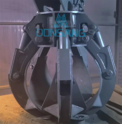 Digging And Loading Excavator Grapple Attachment Hydraulic Grab Bucket