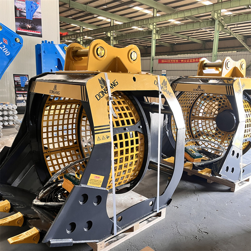Excavator Attachment Rotating Screening Bucket Rotating Screening Bucket Excavator Rotating Screening Bucke Crusher Hot Sale